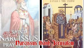 29-10 Thánh Narcissus Giêrusalem, Giám mục