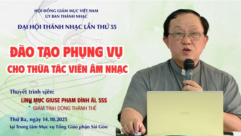 Đào tạo phụng vụ cho thừa tác viên âm nhạc