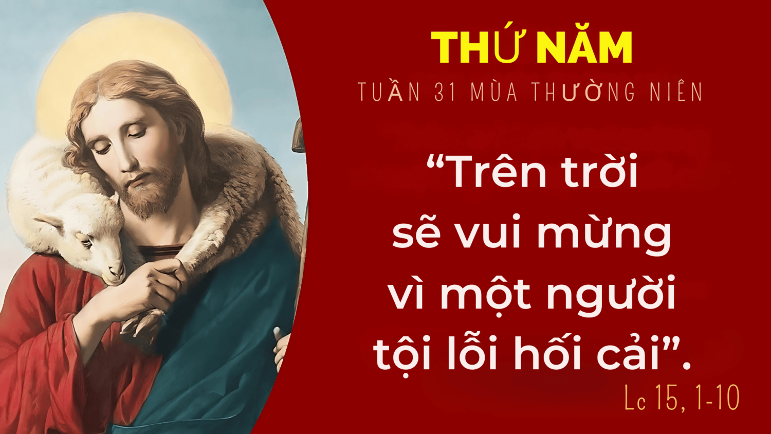 Thứ Năm tuần 31 Thường niên năm I