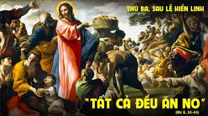 Suy Niệm Lời Chúa Thứ Ba Sau Lễ Hiển Linh