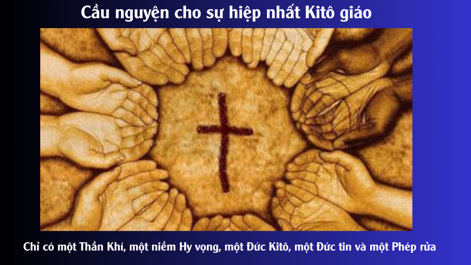 Nên một trong tình yêu Chúa