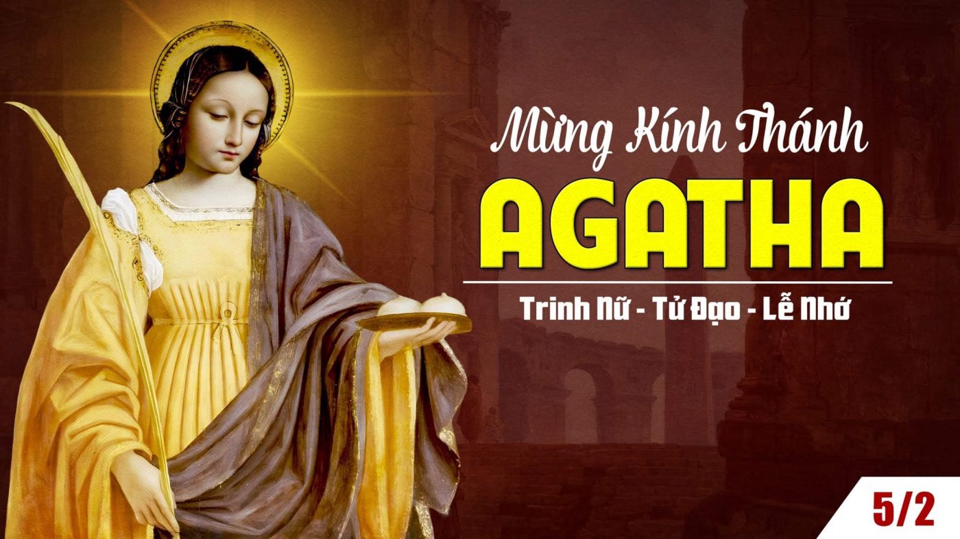 Thánh Agata, Ðồng trinh Tử đạo
