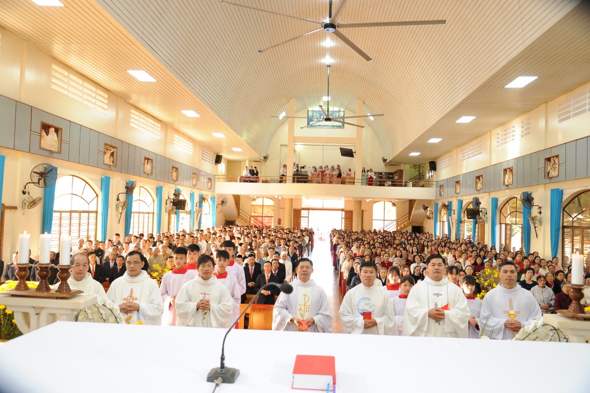 Giáo xứ Thổ Hoàng: Thánh lễ Mùng Một Tết Bính Ngọ