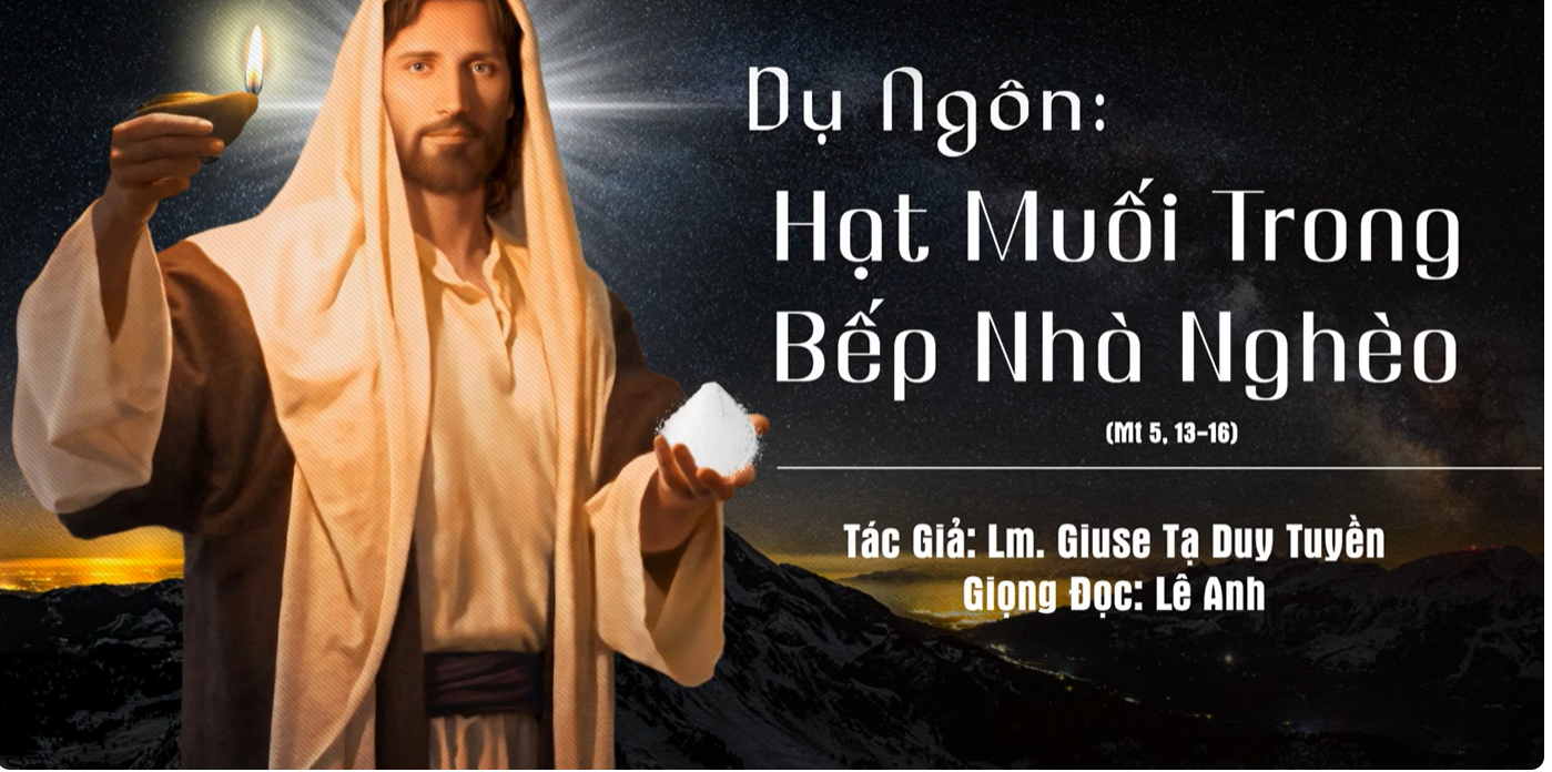 Dụ ngôn: Hạt muối trong bếp nhà nghèo