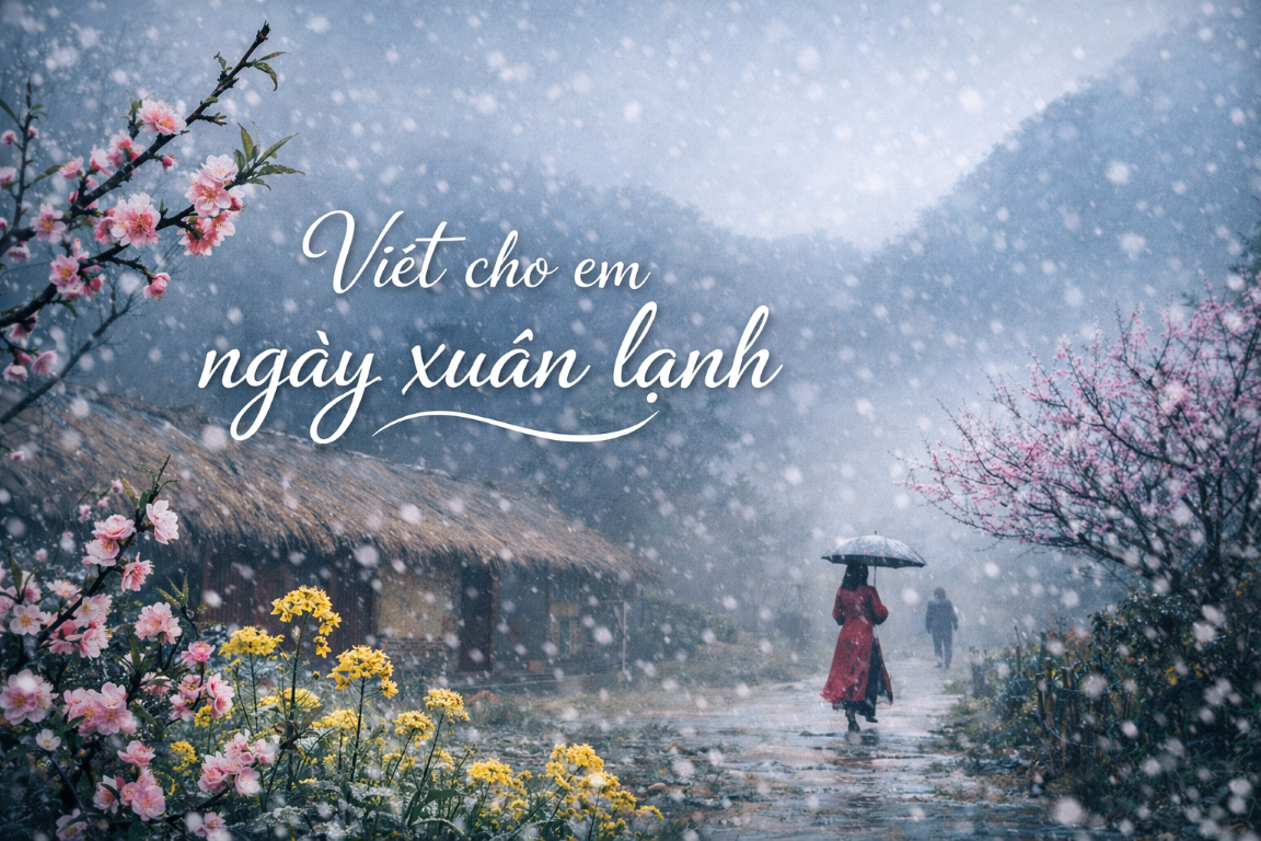 ​​​​​​​Viết cho em ngày xuân lạnh