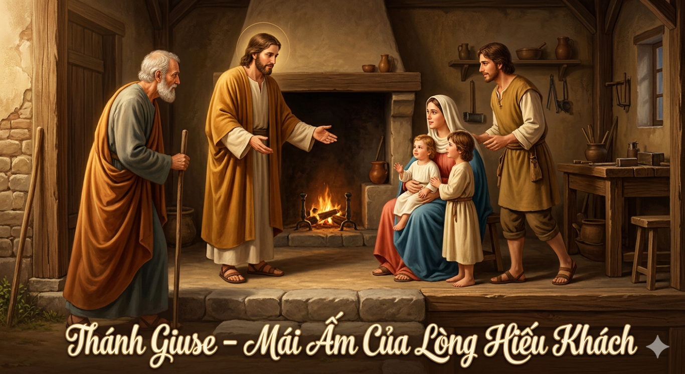 Thánh Giuse – Mái Ấm Của Lòng Hiếu Khách ​​​​​​​