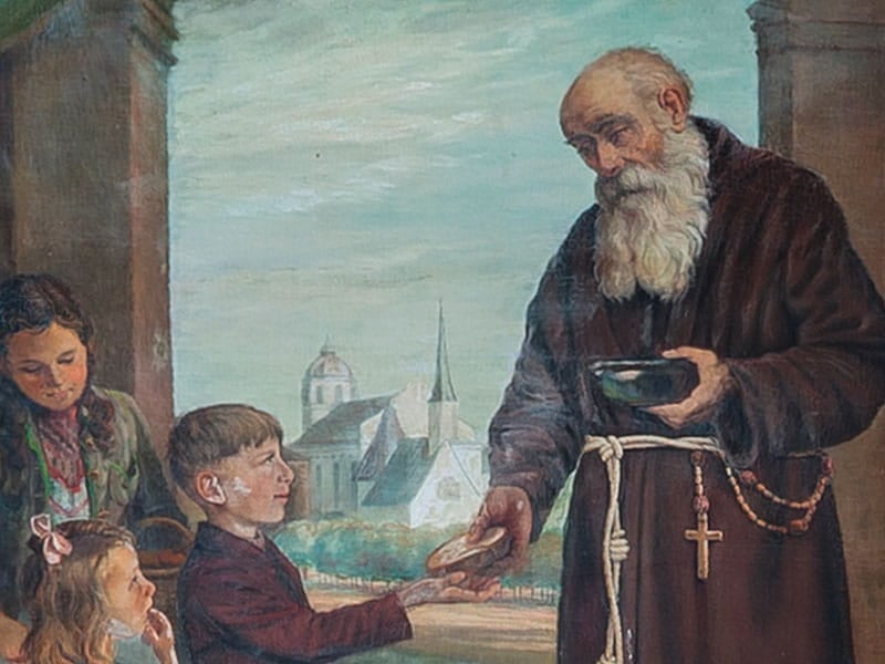 Thánh Conrad Parzham, Tu sĩ