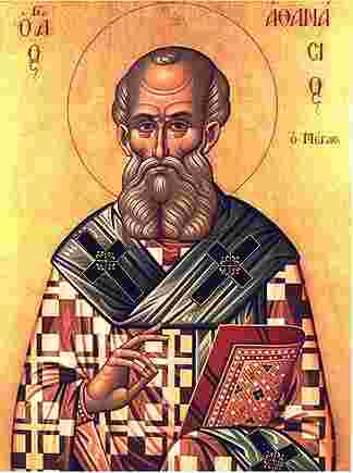 Ikone Athanasius von Alexandria
