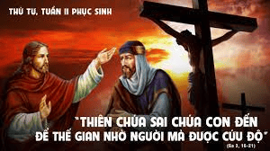 Suy Niệm Lời Chúa Thứ Tư Tuần 2 Phục Sinh
