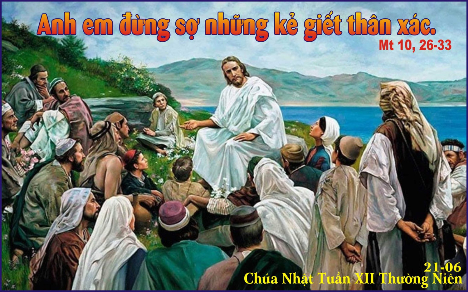 Chúa Nhật 12 Thường Niên Năm A