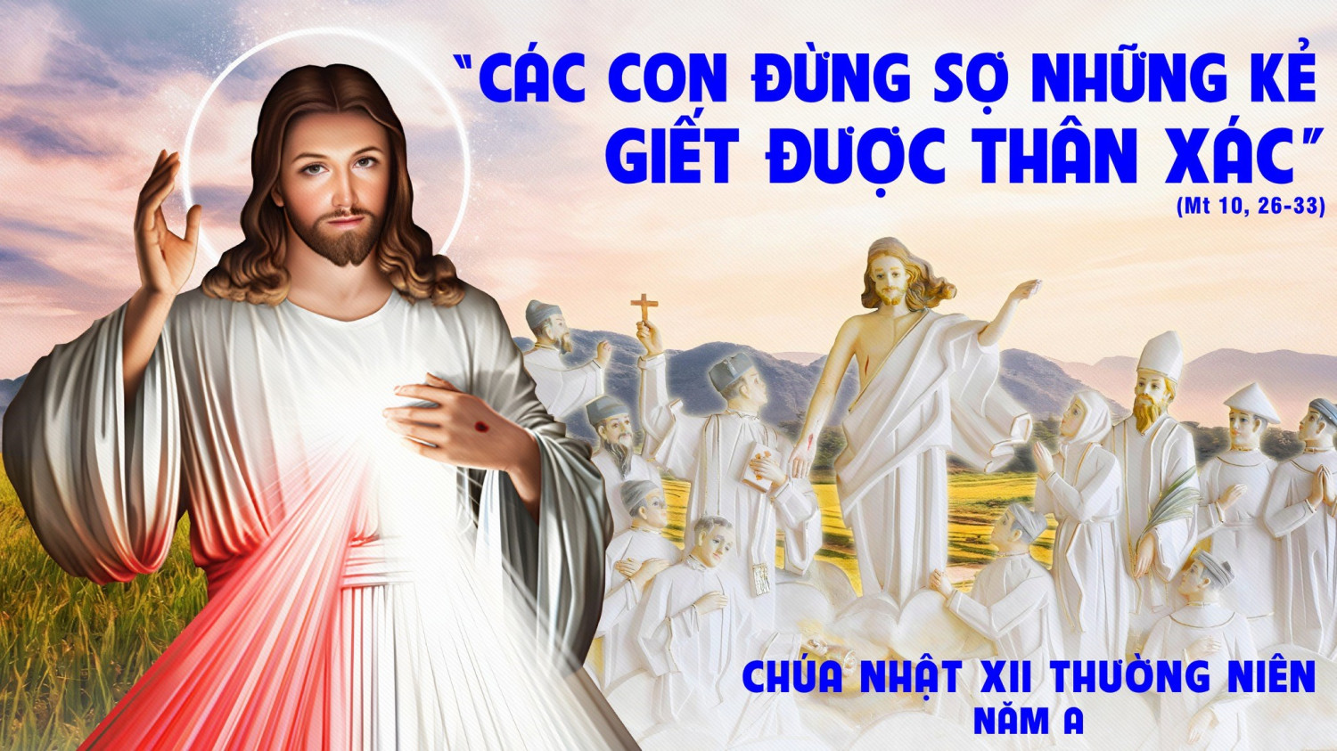 Đừng sợ-tiếng gọi của niềm tin và sự phó thác