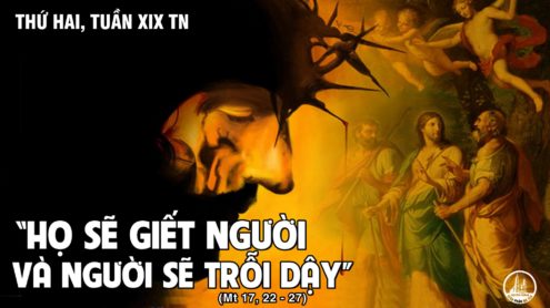 Suy Niệm Lời Chúa Thứ Hai Tuần 19 Thường Niên