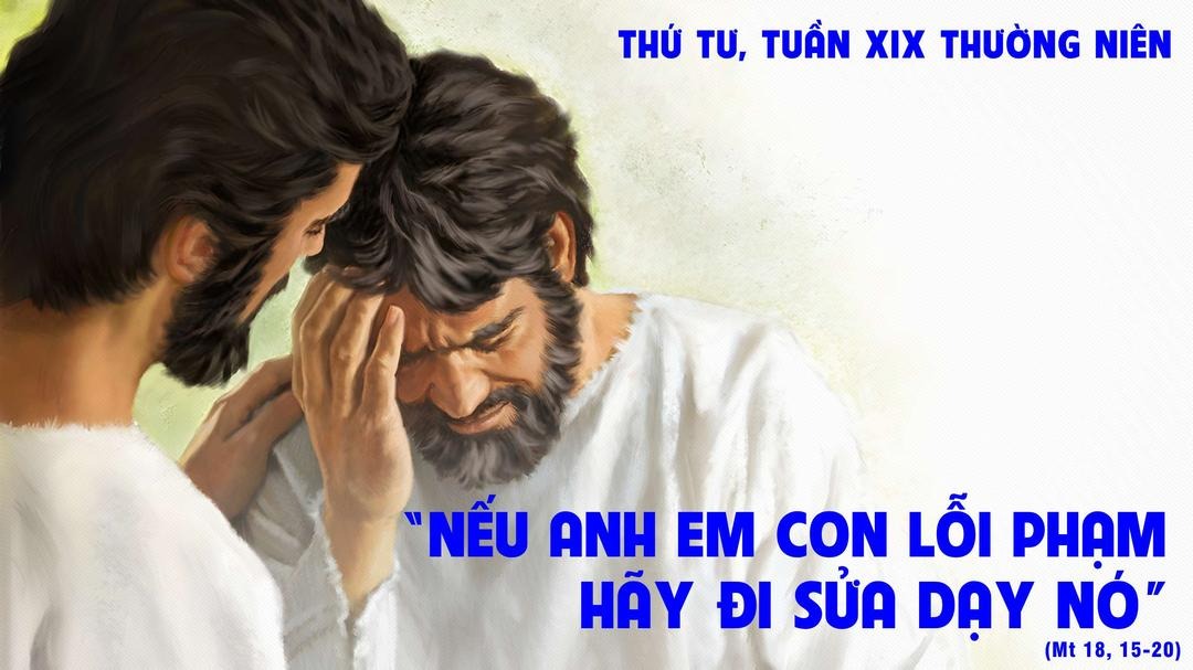 Suy Niệm Lời Chúa Thứ Tư Tuần 19 Thường Niên