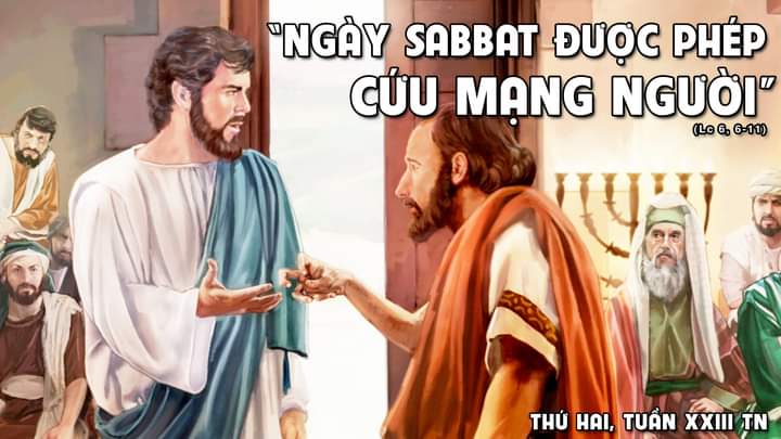 Suy Niệm Lời Chúa Thứ Hai Tuần 23 Thường Niên